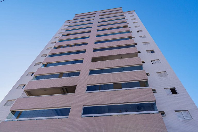 Vista Mar 300m praia -Wifi c/Varanda/2dorm/ar cond