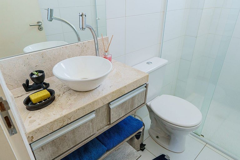 Vista Mar 300m da praia - wi fi - Varanda Gourmet