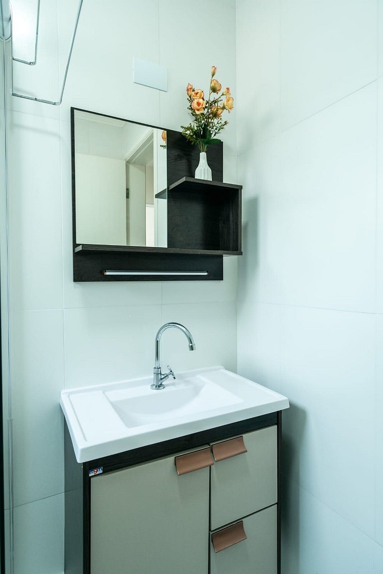 033 Aviação Beira Mar 1quarto 10m da praia - wi fi