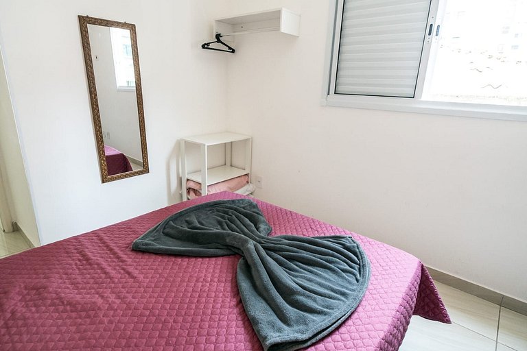 033 Aviação Beira Mar 1quarto 10m da praia - wi fi