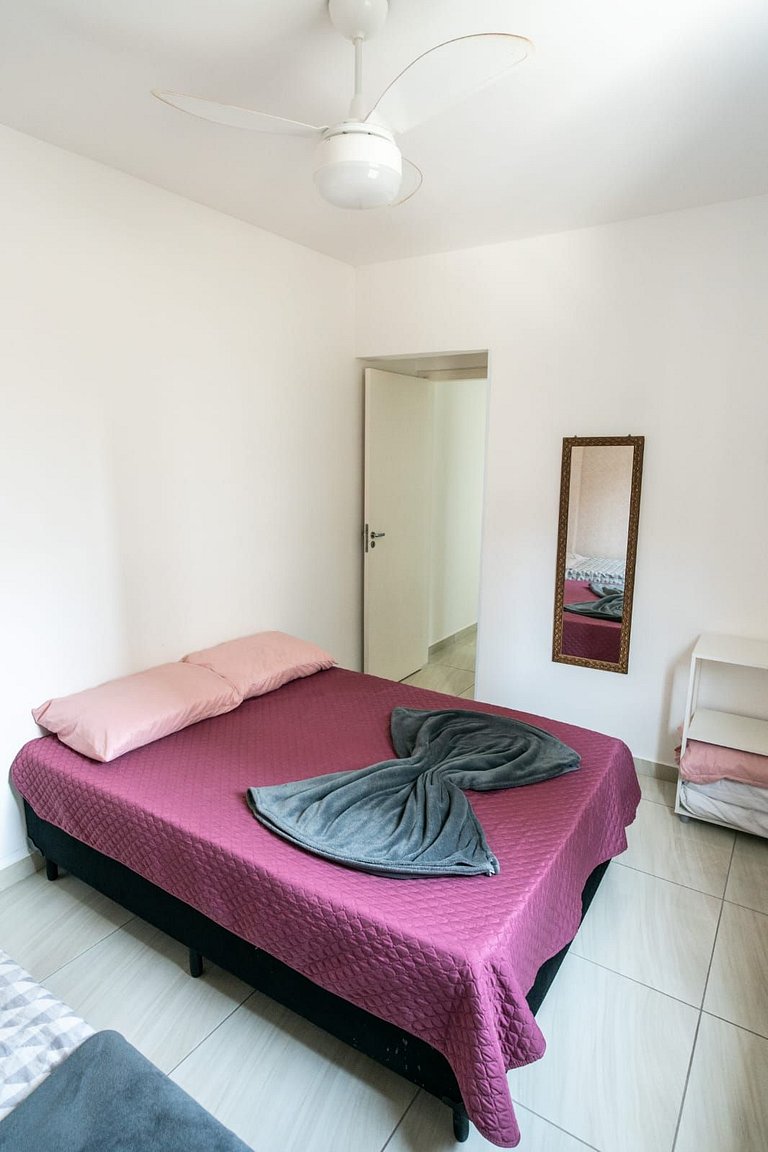 033 Aviação Beira Mar 1quarto 10m da praia - wi fi