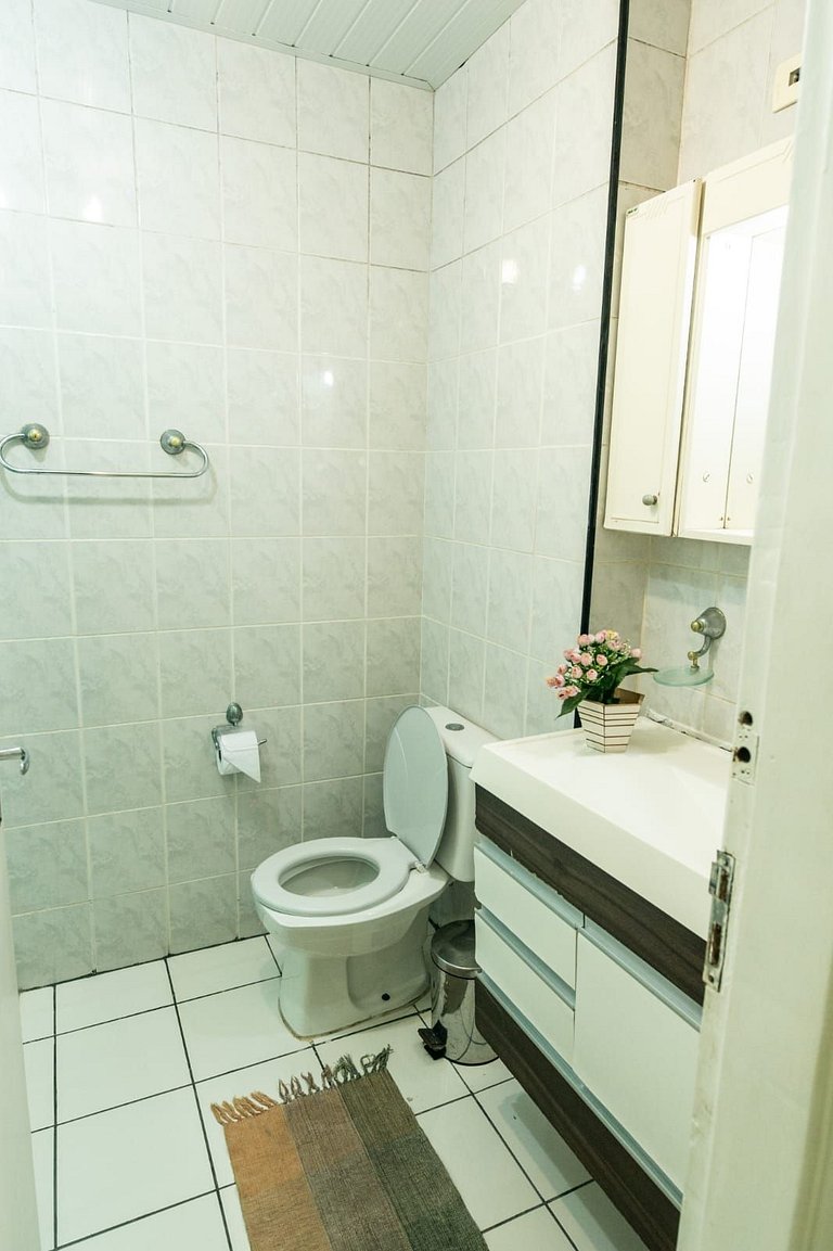 Frente Vista Mar - Varanda WI-FI e Ar 10m da praia