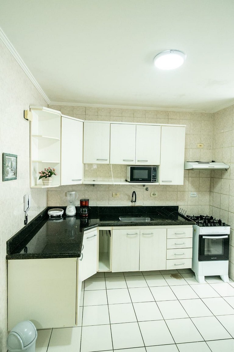 Frente Vista Mar - Varanda WI-FI e Ar 10m da praia