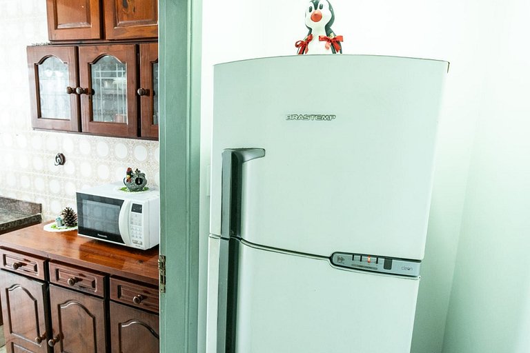 Boqueirão Praia Mar - 250 metros da praia - 2 dormitórios -