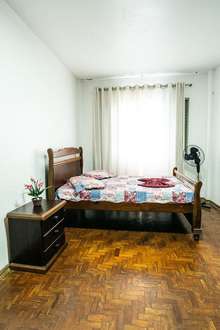 Boqueirão Praia Mar - 250 metros da praia - 2 dormitórios -