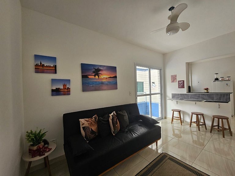 017 Aviação Beira mar -1 dorm10 m da praia e WI FI