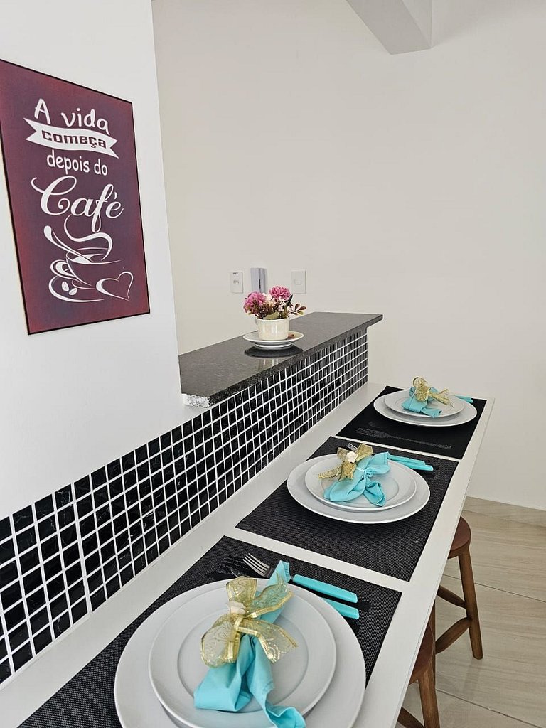 017 Aviação Beira Mar - 1 quarto - 10 metros da praia - WI F