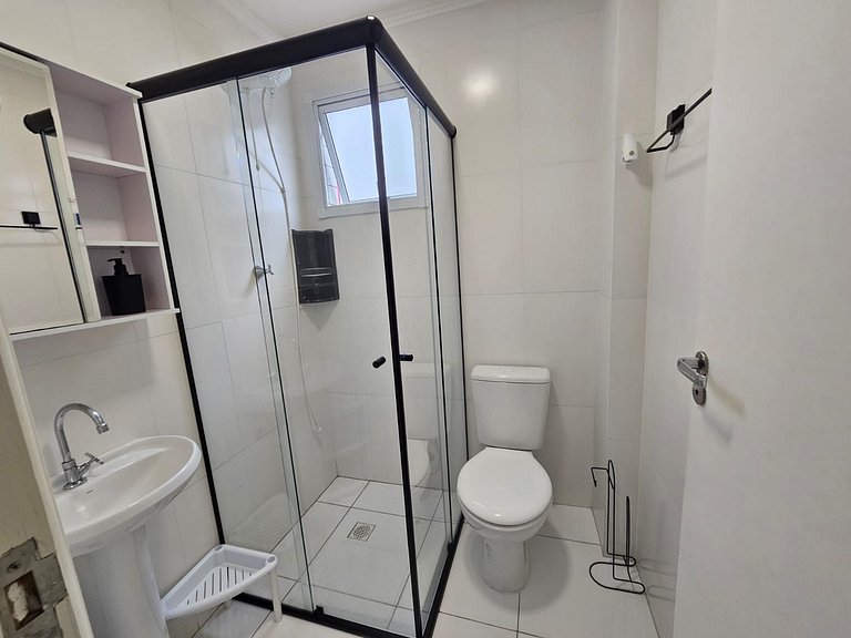 066 Aviação Beira Mar-1dorm -10m da praia WI FI