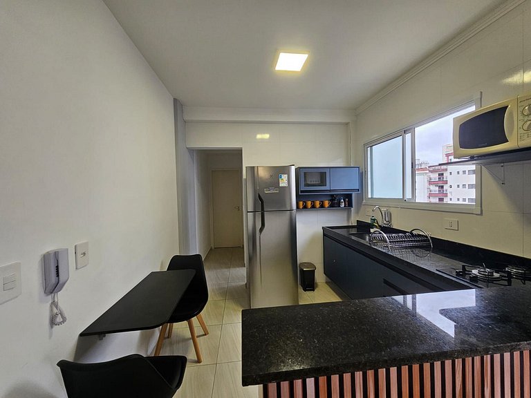 066 Aviação Beira Mar-1dorm -10m da praia WI FI