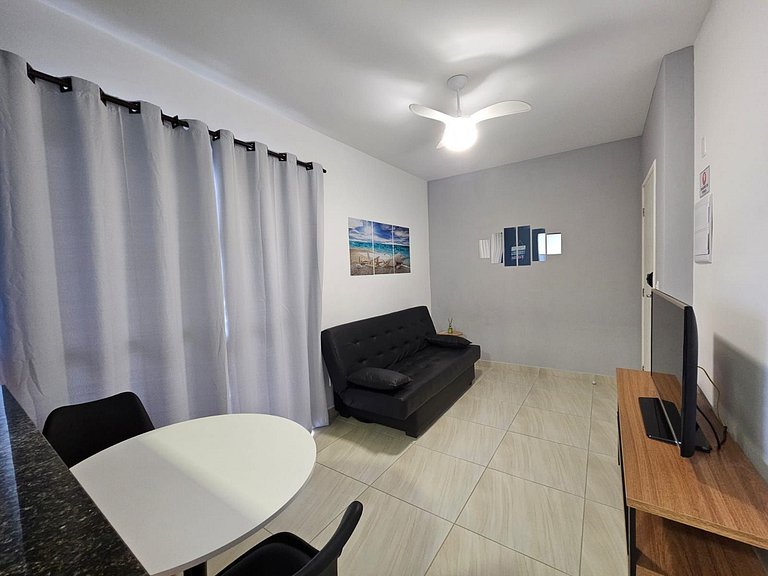 066 Aviação Beira Mar-1dorm -10m da praia WI FI