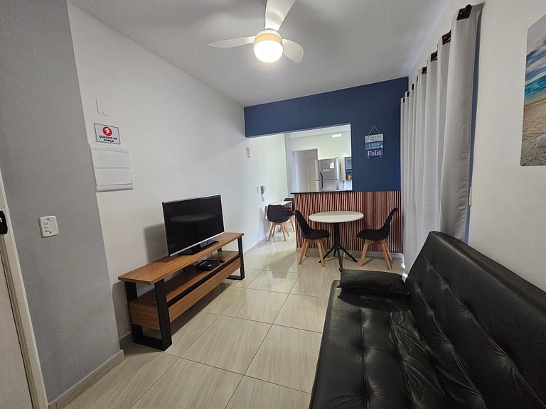 066 Aviação Beira Mar-1dorm -10m da praia WI FI