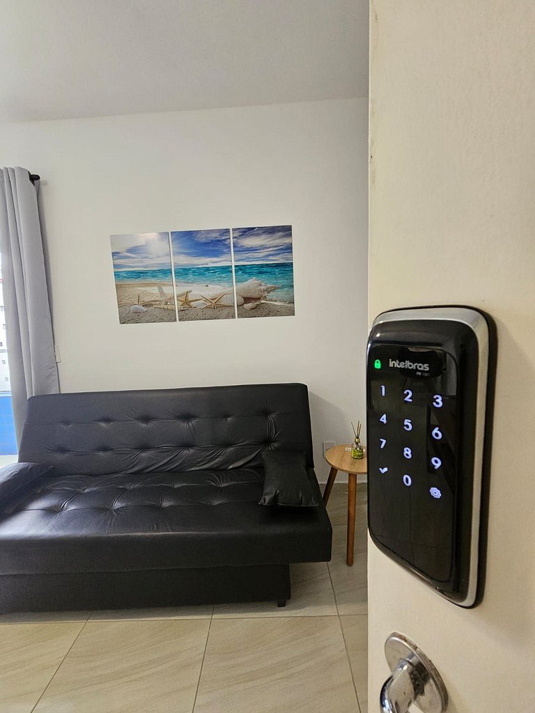 066 Aviação Beira Mar-1dorm -10m da praia WI FI