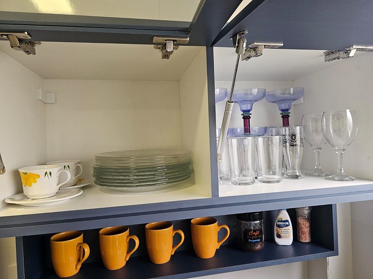 066 Aviação Beira Mar-1dorm -10m da praia WI FI