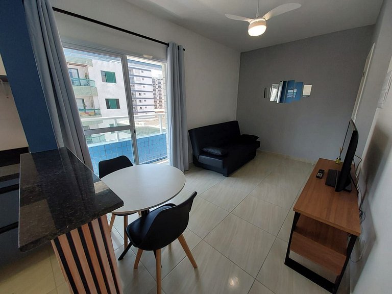 066 Aviação Beira Mar-1dorm -10m da praia WI FI