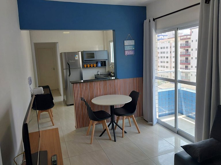 066 Aviação Beira Mar-1dorm -10m da praia WI FI