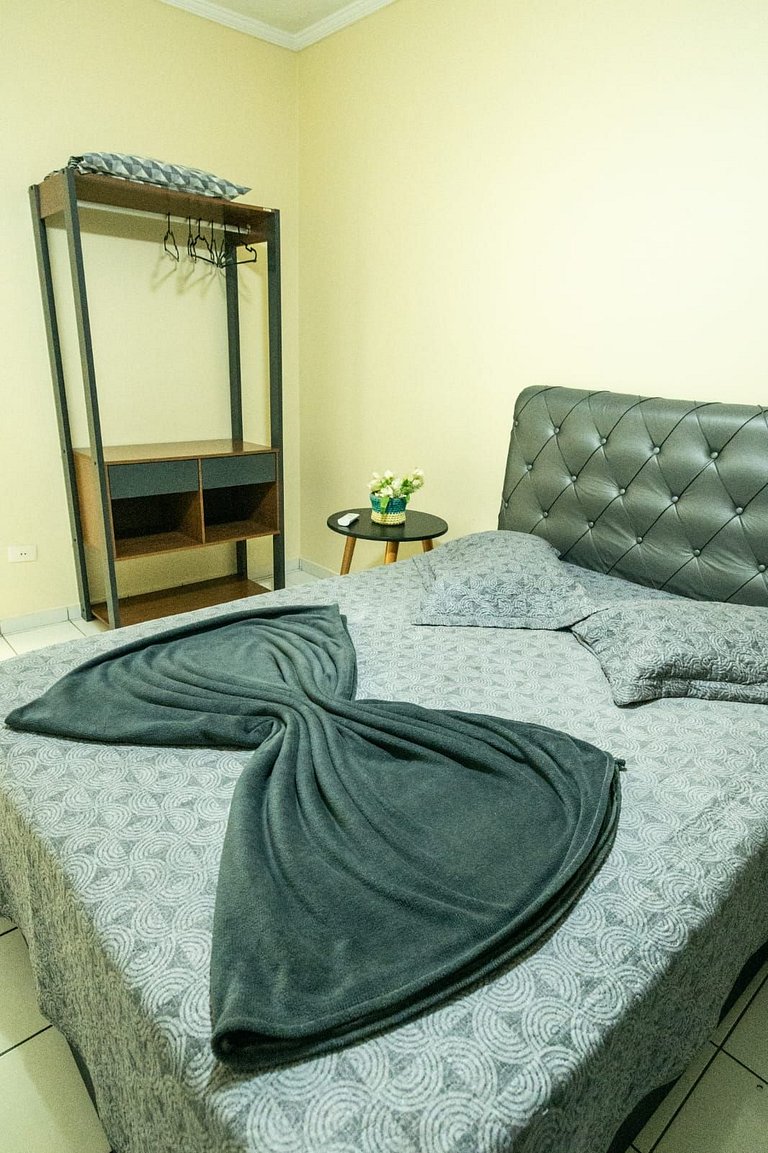 Frente Vista Mar - Varanda WI-FI e Ar 10m da praia