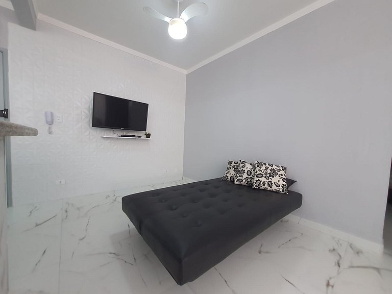 BEIRA MAR II dorm ap207 - TUPI - 15 metros da praia - 2 dorm