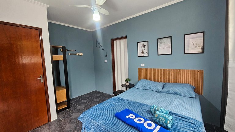 House Beach Brasil Suíte5 Mar/WIFI/garagem/piscina