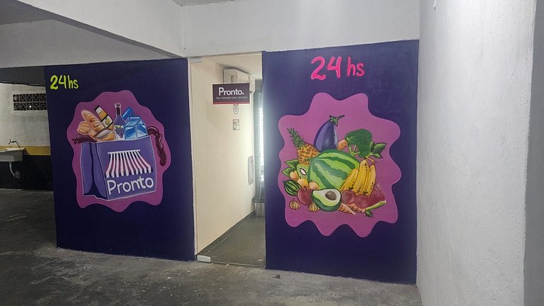 1011 Vista Praia Mar -Wi fi/garagem - portaria 24H