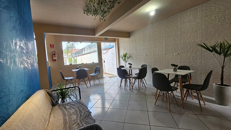 House Beach Brasil dorm.casal/WIFI garagem/piscina