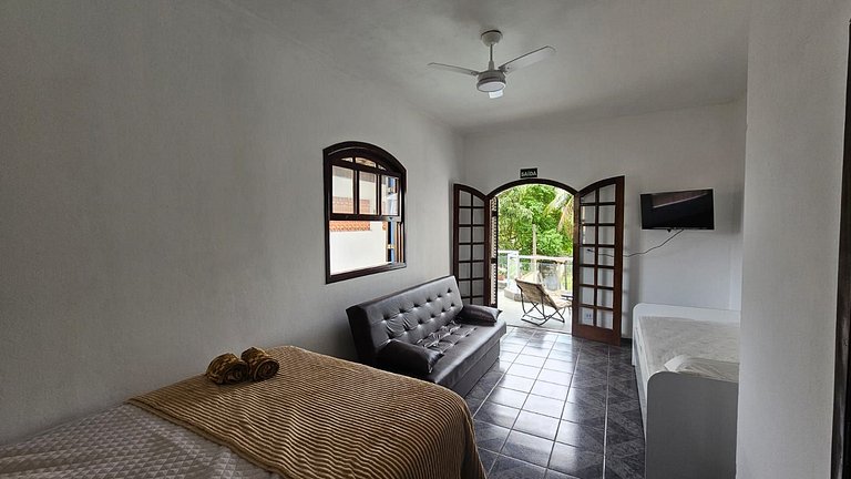 House Beach Brasil Suíte2 Vista Varanda/Wifi/Garag