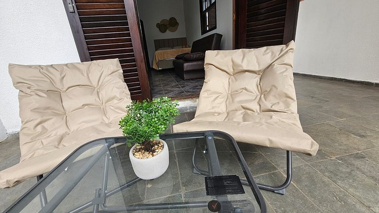 House Beach Brasil Suíte2 Vista Varanda/Wifi/Garag