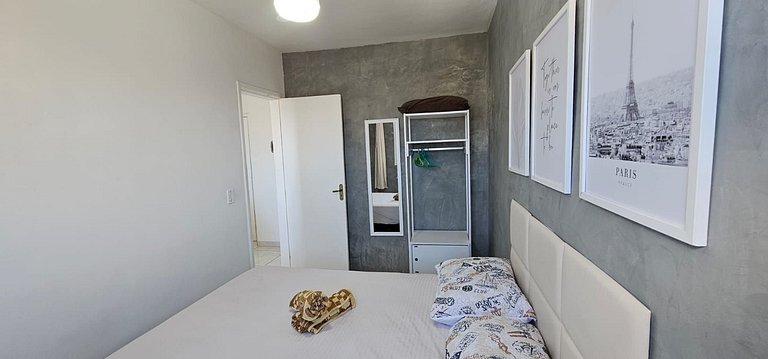 1011 Vista Praia Mar -Wi fi/garagem - portaria 24H