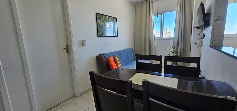 1011 Vista Praia Mar -Wi fi/garagem - portaria 24H