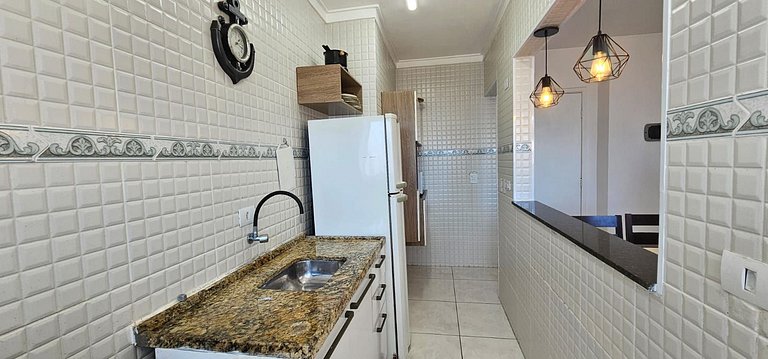 1011 Vista Praia Mar -Wi fi/garagem - portaria 24H