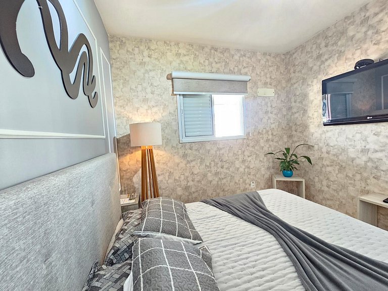 Vista Mar 300m da praia - wi fi - Varanda Gourmet