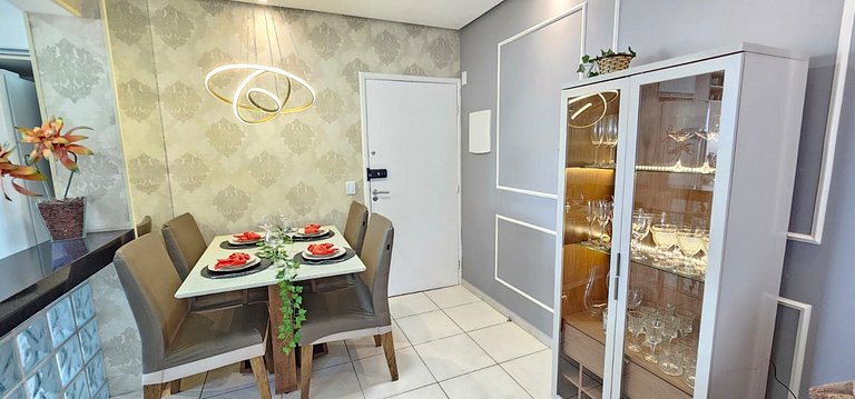 Vista Mar 300m da praia - wi fi - Varanda Gourmet