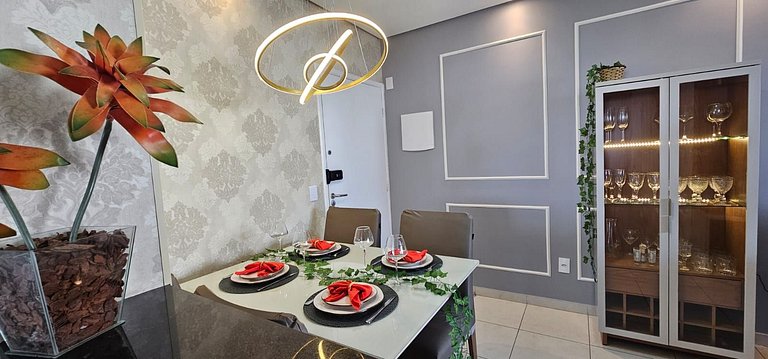 Vista Mar 300m da praia - wi fi - Varanda Gourmet