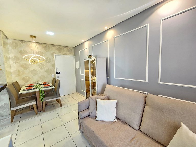 Vista Mar 300m da praia - wi fi - Varanda Gourmet