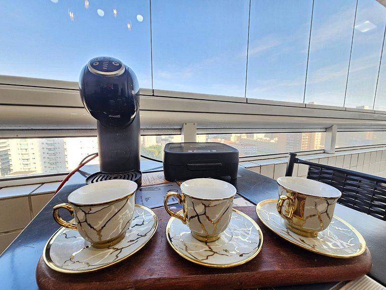 Vista Praia Mar - AVIAÇÃO - 300 metros da praia - WI FI - Va