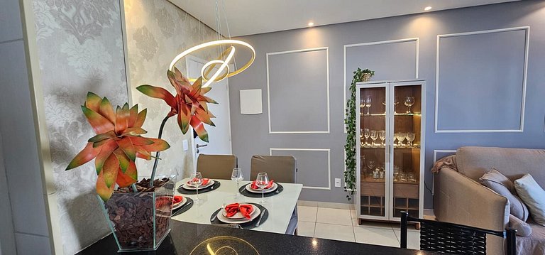 Vista Mar 300m da praia - wi fi - Varanda Gourmet